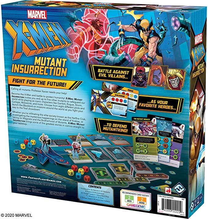 X-Men: Mutant Insurrection Boardgame