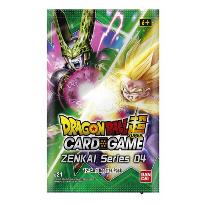 Dragon Ball Super CG: WILD RESURGENCE Booster Pack Zenkai Series Set 04 (B21)