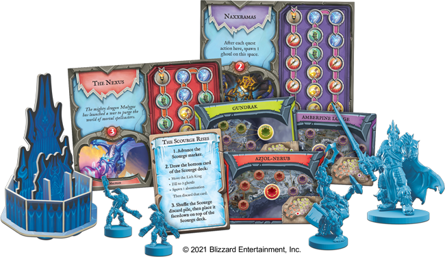 World Of Warcraft: Wrath of the Lich King - A Pandemic System Board Game Z-Man Games
