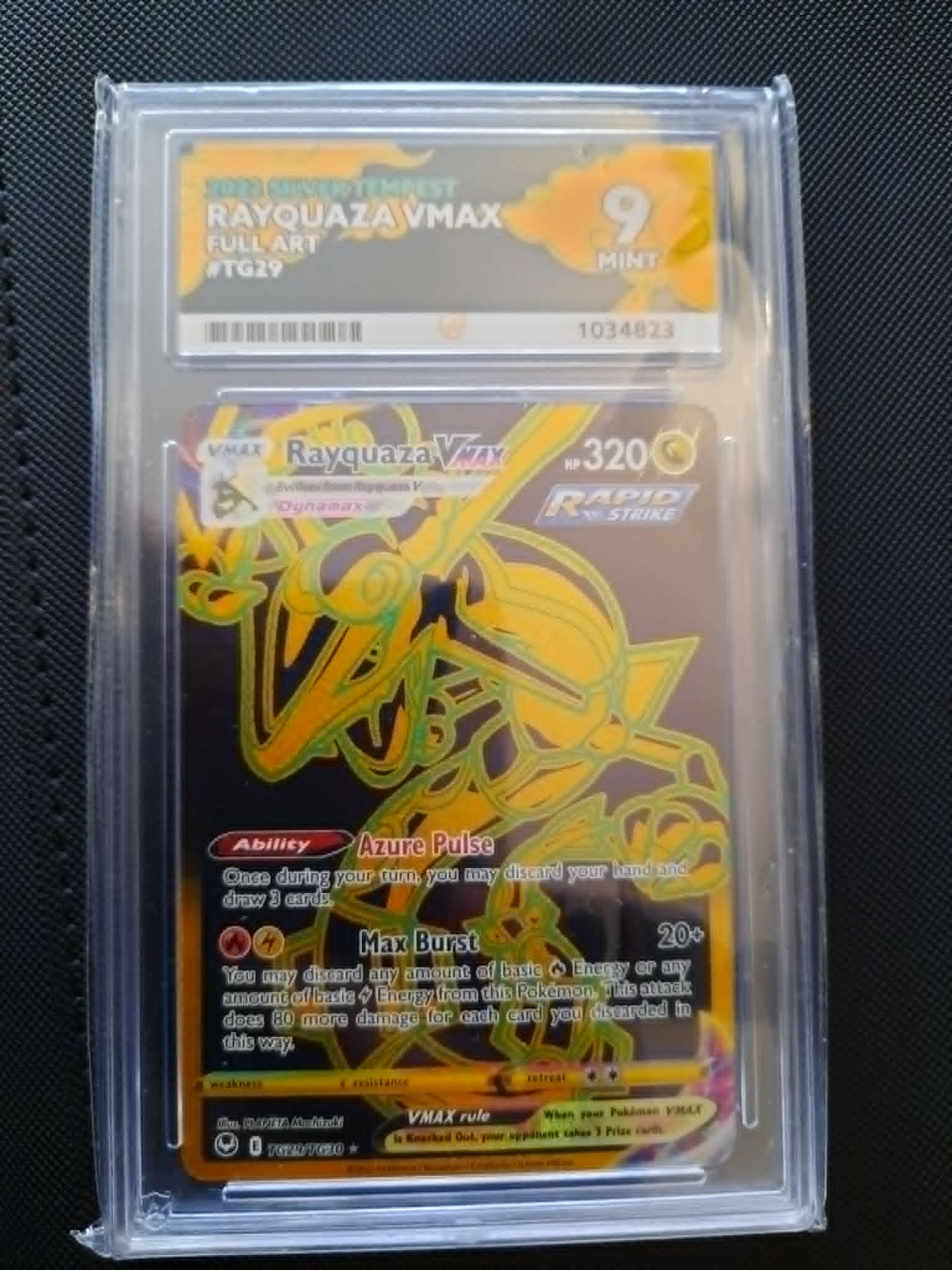 Rayquaza VMAX #TG29 Pokemon Silver Tempest ACE 9