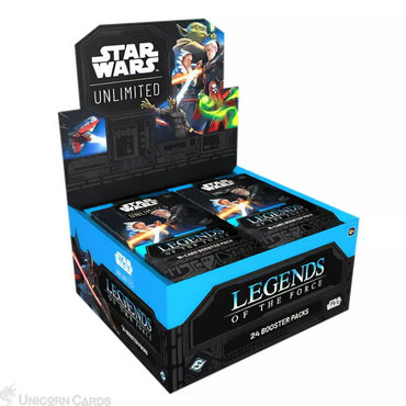 Star Wars: Unlimited Legends of the Force Set 5 Booster Box (Pre-Order)