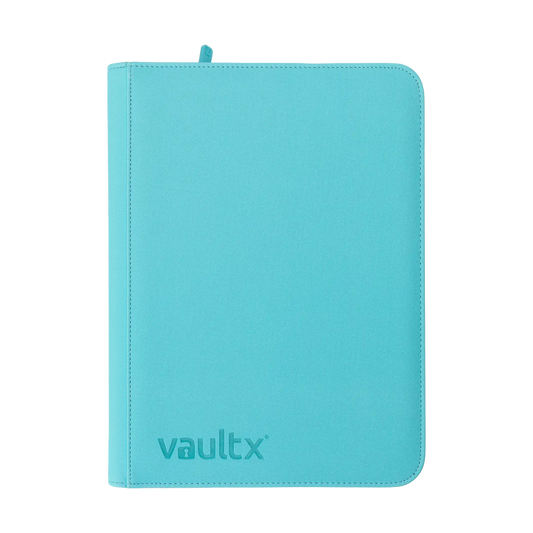 9-Pocket Exo-Tec® Zip Binder Pastel Blue