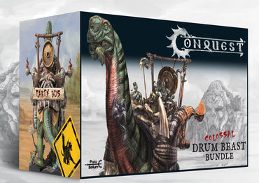 Conquest W’adrhun: Drum Beast Bundle, includes Bonus Character