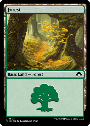 Forest (0505) (Ripple Foil) [Modern Horizons 3]