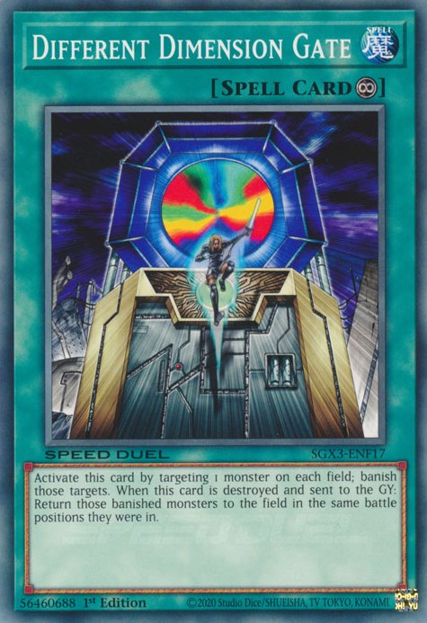 Different Dimension Gate [SGX3-ENF17] Common