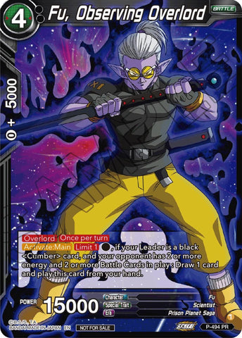 Fu, Observing Overlord (Zenkai Series Tournament Pack Vol.3) (P-494) [Tournament Promotion Cards]