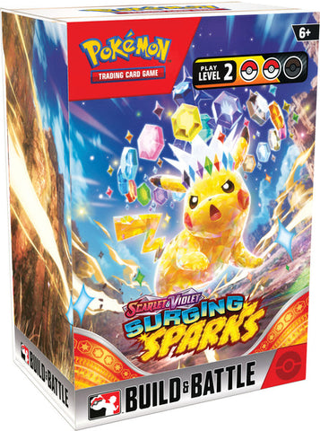 Pokemon TCG: Scarlet & Violet 8 - Surging Sparks Build & Battle Kit