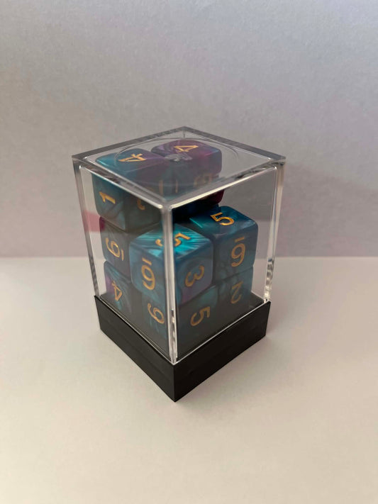 16mm Clear D6 x 10 (Mixed Colours)