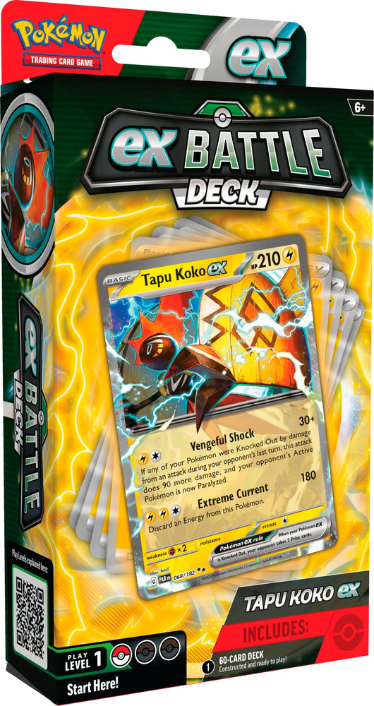 Pokemon TCG: Tapu Koko ex Battle Deck (Pre-Order)