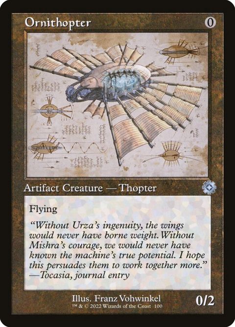100-ornithopter