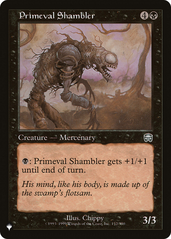 Primeval Shambler [The List]