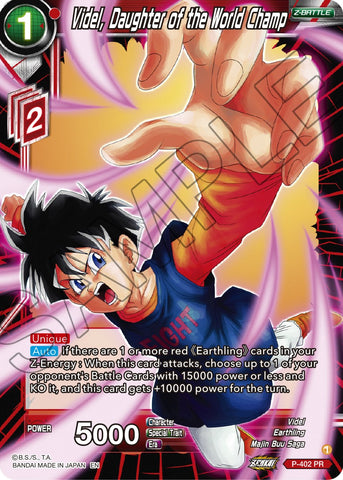Videl, Daughter of the World Champ (P-402) [Promotion Cards]