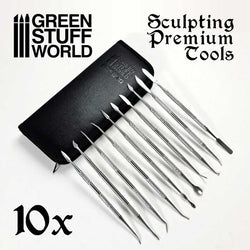 Green Stuff World: 10x Professional Sculpting Tools with case