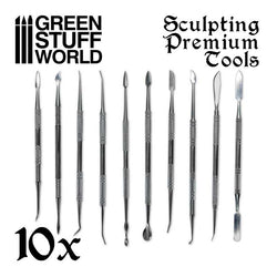 Green Stuff World: 10x Professional Sculpting Tools with case