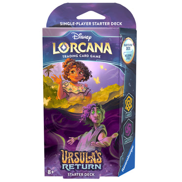 Disney Lorcana: Ursula's Return Starter Deck - Amber & Amethyst (Mirabel & Bruno) (Pre-Order)
