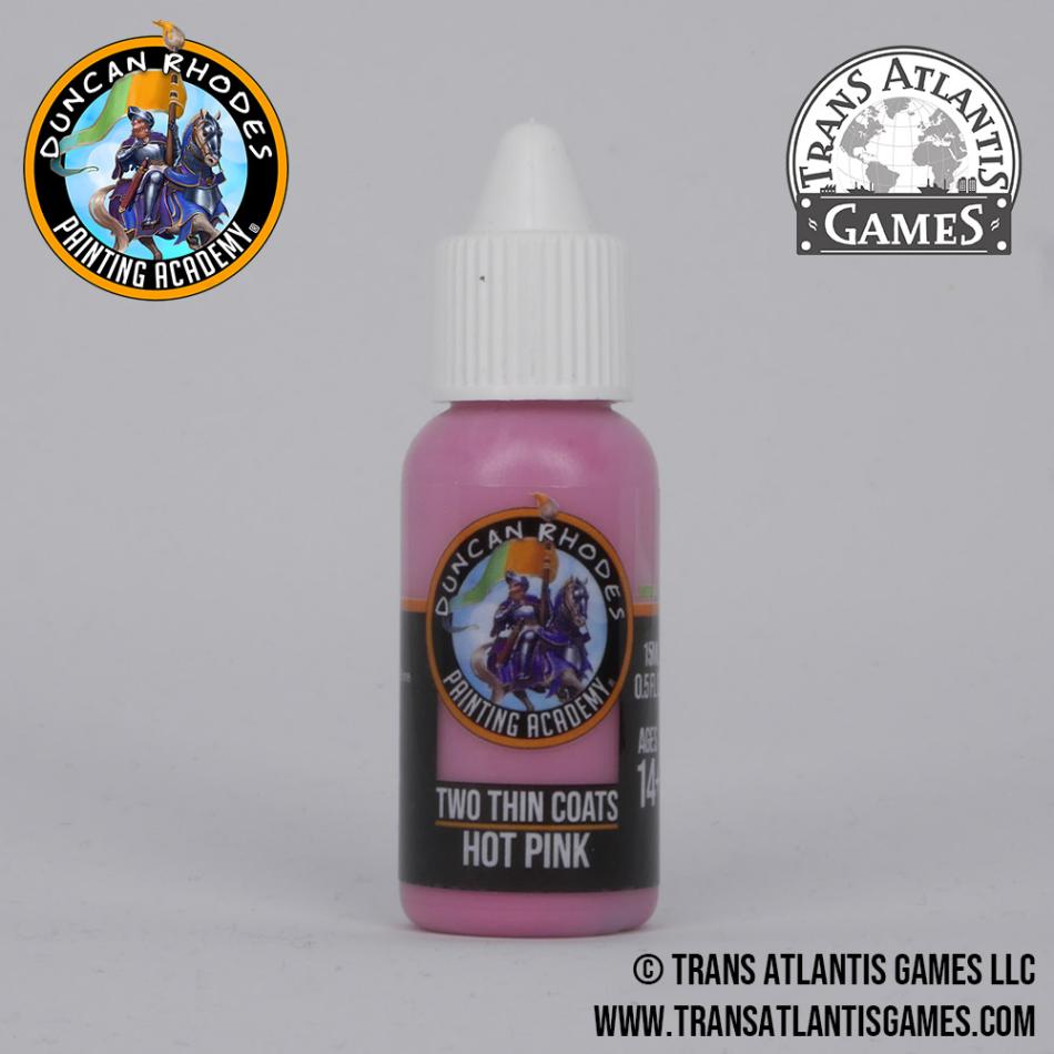 Two Thin Coats Hot Pink 15ml Paint Duncan Rhodes Painting Academy
