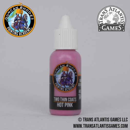 Two Thin Coats Hot Pink 15ml Paint Duncan Rhodes Painting Academy
