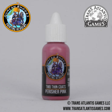 Two Thin Coats Perisher Pink 15ml Paint Duncan Rhodes Painting Academy