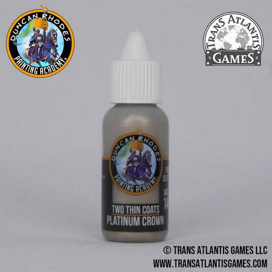 Two Thin Coats Platinum Crown 15ml Paint Duncan Rhodes Painting Academy