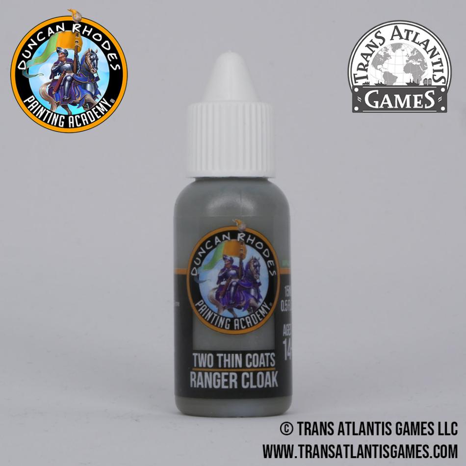 Two Thin Coats Ranger Cloak 15ml Paint Duncan Rhodes Painting Academy