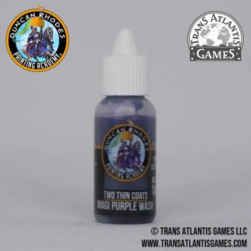 Two Thin Coats Magi Purple Wash 15ml Paint Duncan Rhodes Painting Academy