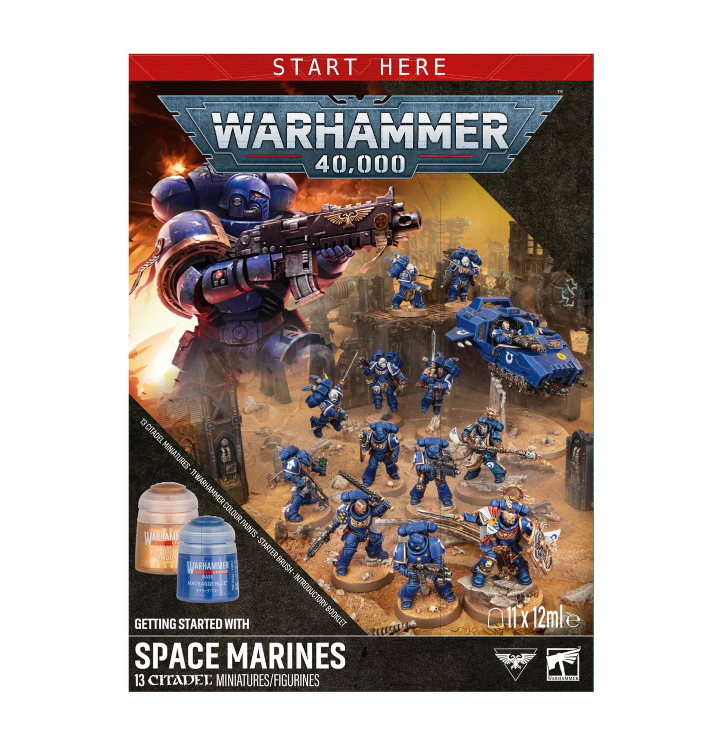 GETTING STARTED WITH SPACE MARINES (ENG) (Pre-Order)