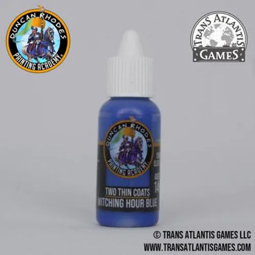 Two Thin Coats Witching Hour blue 15ml Paint Duncan Rhodes Painting Academy