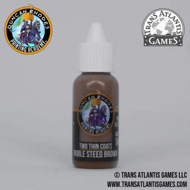 Two Thin Coats Noble Steed Brown 15ml Paint Duncan Rhodes Painting Academy