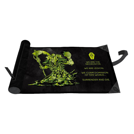 Warhammer 40,000: Necron Codex Aligned Dice Scroll Premium Foil (Pre-Order)
