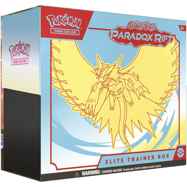 Pokémon TCG: Scarlet & Violet 4 - Paradox Rift Elite Trainer Box - Roaring Moon