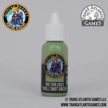 Two Thin Coats Troll Snot Green 15ml Paint Duncan Rhodes Painting Academy