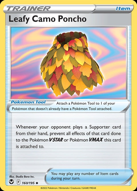 160-leafycamoponcho