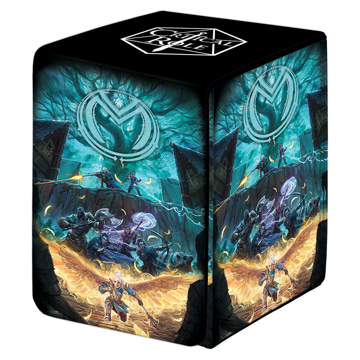 Vox Machina Art Printed Leatherette Alcove Deck Box: Critical Role