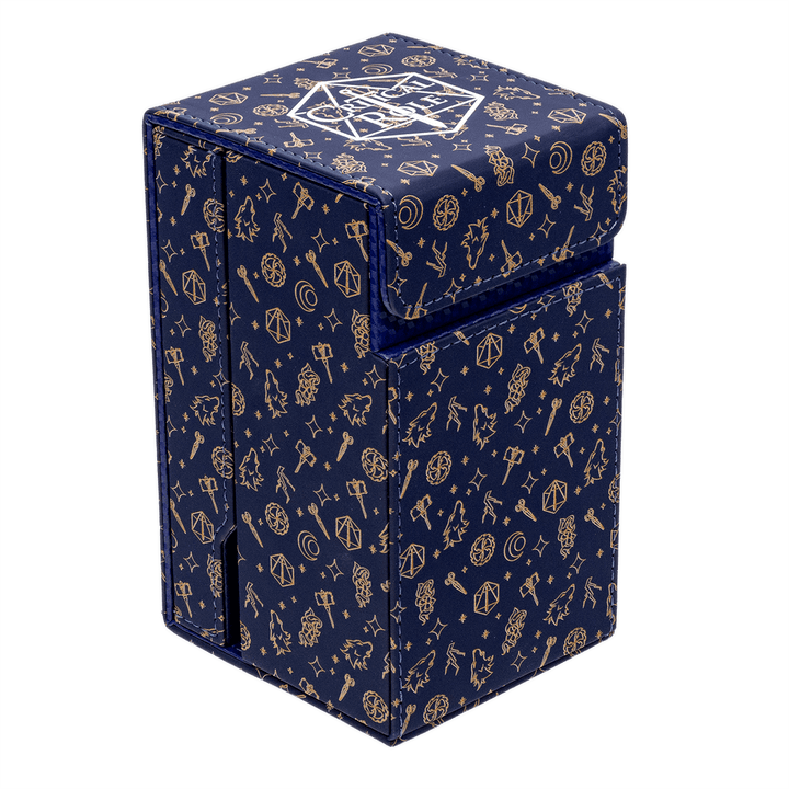 Bells Hells Pattern Printed Leatherette Dice Tower: Critical Role