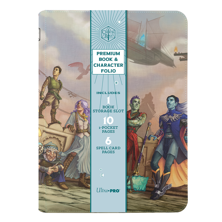 Bells Hells Team Lineup Printed Leatherette Book Folio: Critical Role