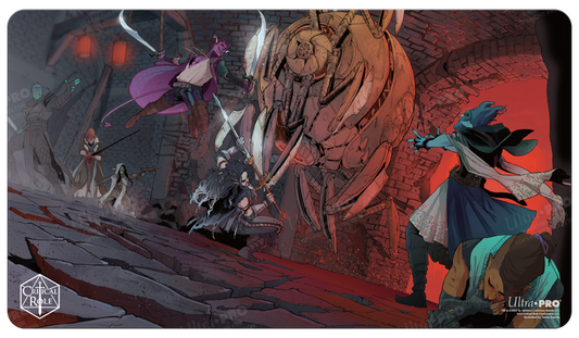 The Might Nein Playmat: Critical Role