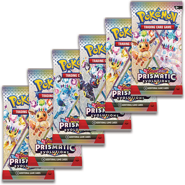 WESBTORE Pokémon TCG: Scarlet & Violet 8.5 - Prismatic Evolutions  - Booster Bundle