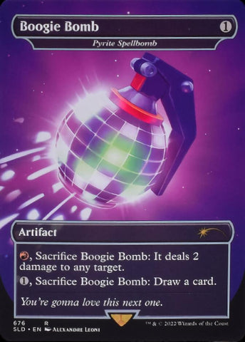 Pyrite Spellbomb - Boogie Bomb (Borderless) [Secret Lair Drop Promos]