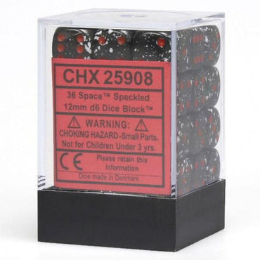Chessex - 12mm D6 Dice Block - Space