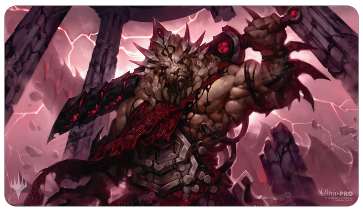 MARCH OF THE MACHINE BRIMAZ, BLIGHT OF ORESKOS STANDARD GAMING PLAYMAT FOR MAGIC: THE GATHERING
