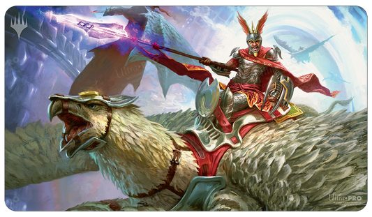 MARCH OF THE MACHINE SIDAR JABARI OF ZHALFIR STANDARD GAMING PLAYMAT FOR MAGIC: THE GATHERING