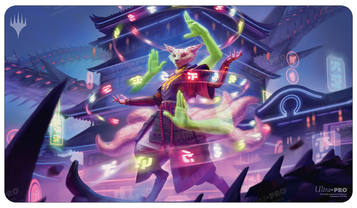 MARCH OF THE MACHINE BRIGHT-PALM, SOUL AWAKENER STANDARD GAMING PLAYMAT FOR MAGIC: THE GATHERING
