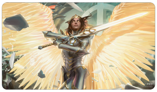 MARCH OF THE MACHINE ARCHANGEL ELSPETH STANDARD GAMING PLAYMAT FOR MAGIC: THE GATHERING