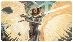 MARCH OF THE MACHINE ARCHANGEL ELSPETH STANDARD GAMING PLAYMAT FOR MAGIC: THE GATHERING