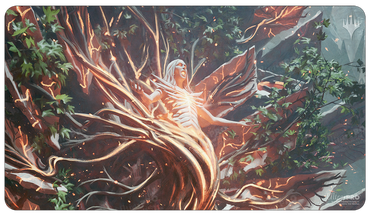 MARCH OF THE MACHINE WRENN AND REALMBREAKER STANDARD GAMING PLAYMAT FOR MAGIC: THE GATHERING