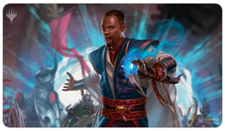 MARCH OF THE MACHINE TEFERI AKOSA OF ZHALFIR STANDARD GAMING PLAYMAT FOR MAGIC: THE GATHERING