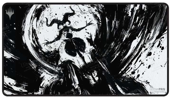 MARCH OF THE MACHINE SHEOLDRED BLACK STITCHED STANDARD GAMING PLAYMAT FOR MAGIC: THE GATHERING