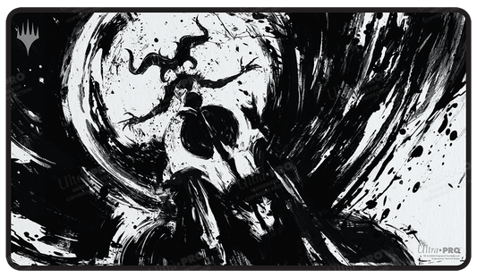 MARCH OF THE MACHINE SHEOLDRED BLACK STITCHED STANDARD GAMING PLAYMAT FOR MAGIC: THE GATHERING