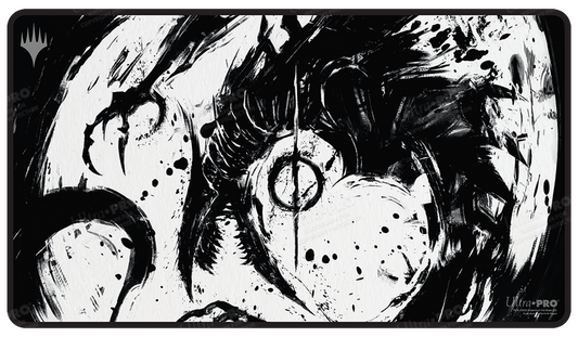 MARCH OF THE MACHINE JIN-GITAXIAS BLACK STITCHED STANDARD GAMING PLAYMAT FOR MAGIC: THE GATHERING