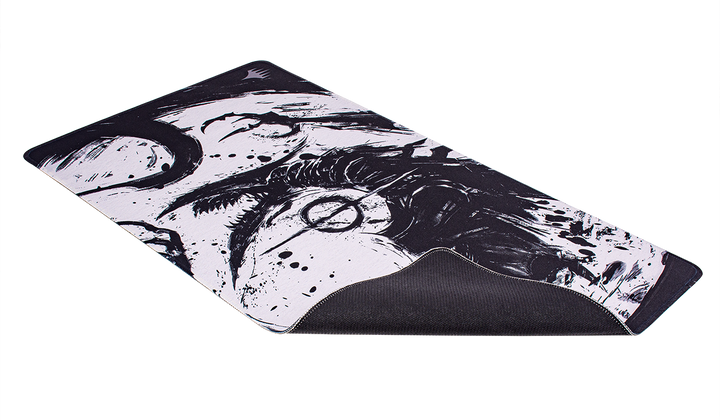 MARCH OF THE MACHINE JIN-GITAXIAS BLACK STITCHED STANDARD GAMING PLAYMAT FOR MAGIC: THE GATHERING